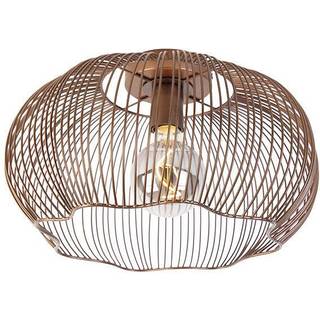 Industriel loftslampe kobber 40 cm - Finn