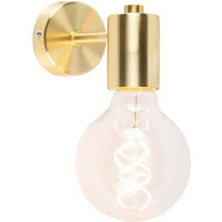 Smart Art Deco væglampe guld inkl. G95 WiFi lyskilde - Facil