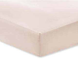 Bianca Bianca Oyster 400 Thread Count 100% Cotton Sateen Fitted Sheet