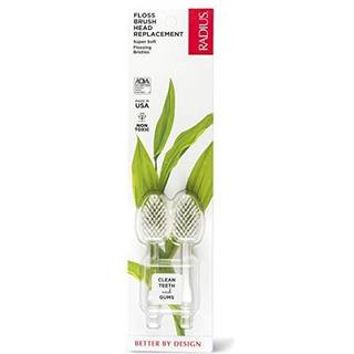 RADIUS - Tandb?rsteudskiftningshoveder til kilde Tour Tandb?rster Premium Bristles Soft (pakke med 2)