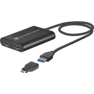 Sonnet DisplayLink Dual HDMI Adapter for M1 Macs and PCs