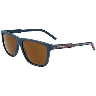 Lacoste Mand L932S 424 Solbriller Acetat Blå uigennemsigtig Brun Firkantet