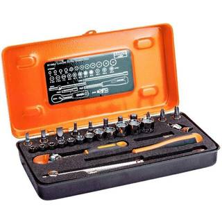 Topnøglesæt mm 1/4" firk. 6715GJ