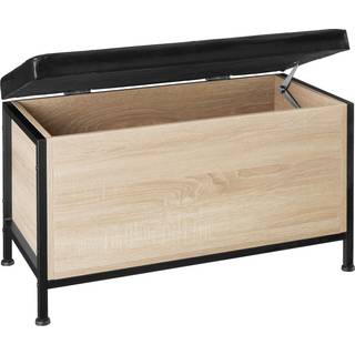 Kommode Calico 81,5x41,5x50,5cm - Industrielt lyst træ, egetræ Sonoma