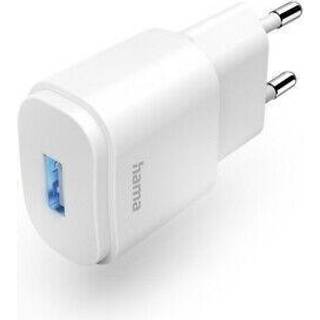 Hama Charger 1xUSB-A 6W White