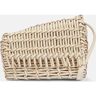 Staud Acute leather crossbody bag - white - One Size