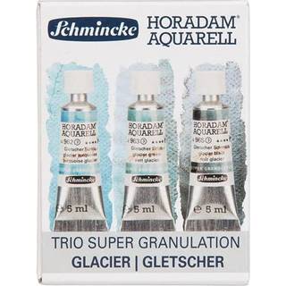 Schmincke Horadam Aquarell Super Granulation Trio Glacier 5 ml r?r 74 616 097 Pap S?t meget st?rke granulerende farver Finest Super Granulating W