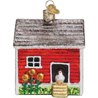 Old World Christmas Chicken Coop