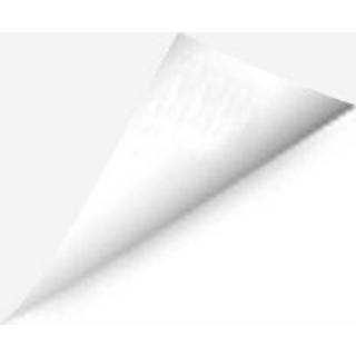 Skind og læder folie-2 meter rulle-67,5 cm-Læder - Hvid