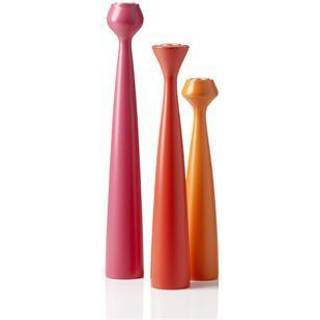 Applicata Tulip Lysestage - Fyrfadsstager Bøg Warm Rose - T46