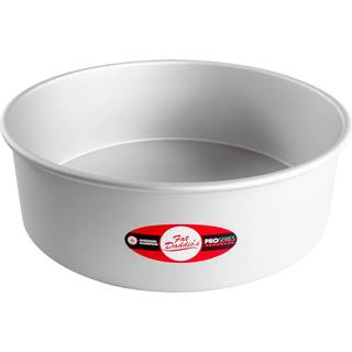 Fat Daddios PRD-144 Round Cake Pan 14 x 4 tommer s?lv