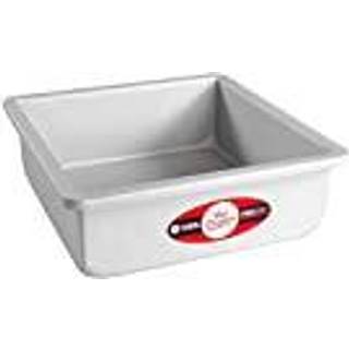 Fat Daddios PSQ-883 Anodized Aluminium Square Cake Pan 8 x 3 tommer