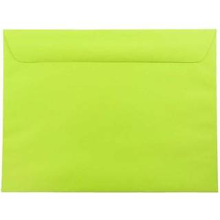 Jampapir 9 x 12 Pjece Farvede konvolutter - Ultra Lime Green - 100/Pack