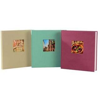 goldbuch Photo album Bella Vista Trend 30x31 60 white pages fuchsia