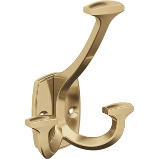 Amerock H37004CZ | VICINITY Triple Prong Decorative Wall Hook | Champagne bronzekrog til frakker Hats rygs?kkeposer | Kroge til badev?relset sove
