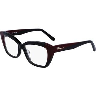 Salvatore Ferragamo SF 2938 051 53 Briller Kvinder Black - Black Burgundy Red - 53mm