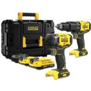 Værktøjssæt Stanley SFMCK465D2T-QW (SFMCD711 + SFMCF800); 18 V; 2x2,0 Ah batt.
