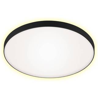 LED-loftlampe Flet med baggrundsbelysning, Ø 35,5 cm