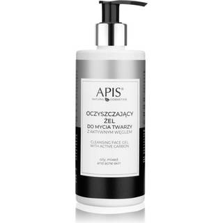 Apis Natural Cosmetics Home TerApis Rensegel med aktiveret kul Til fedtet og problematisk hud 300 ml - 300 ml