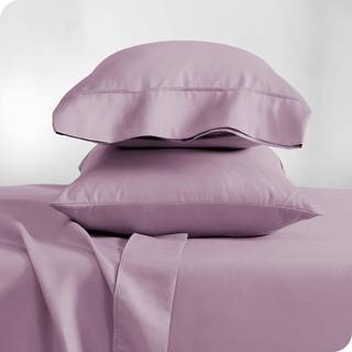 Bare Home Microfiber Pillow Cases - StandardQueen Size Set of 2 - Cooling Pillow Cases - Double Borsted - Lavender Pillow Case 2 Pack - Easy Care