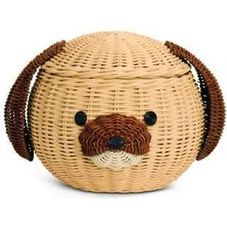 G6 Collection Dog Rattan Opbevaringskurv med l?g dekorativ skraldespand Homeindretning H?ndv?vet hyldearrang?r s?d h?ndlavet h?ndlavet gave kunst