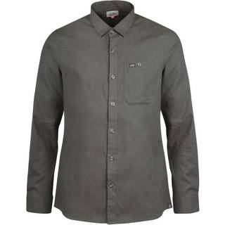 Lundhags Ekren Solid Ms LS Shirt, skjorte, herre, grøn