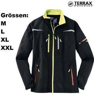 Terrax Workwear TX61393 Jakker Black / Lime M
