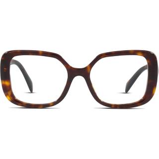 Prada Kvinde PR 10ZV 2AU1O1 Optiske stel Acetat Skildpadde Transparent Firkantet Normal