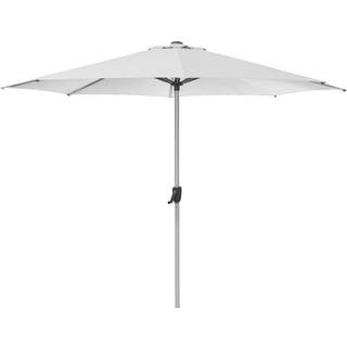 Cane-line - Sunshade parasol med krank (Ø 300 cm) - Dusty white, hvid