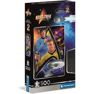 Clementoni 35141 Star Trek 500 stykker Jigsaw-puslespil til voksne-fremstillet i Italien Multi-farvet