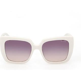 Guess Kvinde GU7889 21Z Solbriller Acetat Hvid Violet Firkantet Normal Skygge