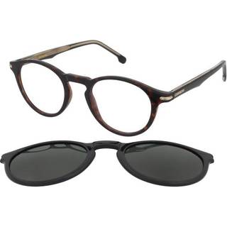 Carrera CA 297/CS With Clip-On 086/UC 48 Briller Mænd Krystalklar - Tortoise - 48mm