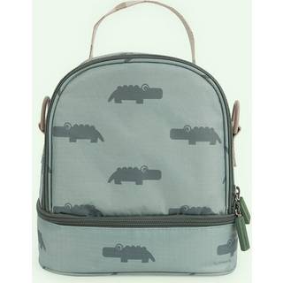 Done By Deer Croco  Isoleret Frokosttaske 3L, Green
