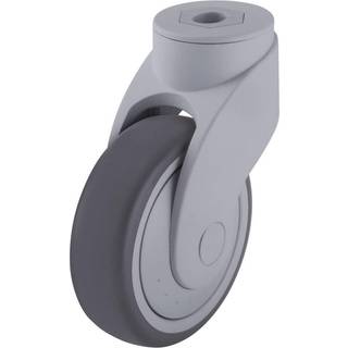 Styrehjul med ryghul Blickle LWG-TPA 126K-11-FK