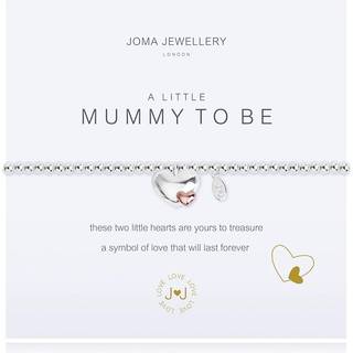 Joma A Little Mummy To Be Bracelet - Adjustable - Silver