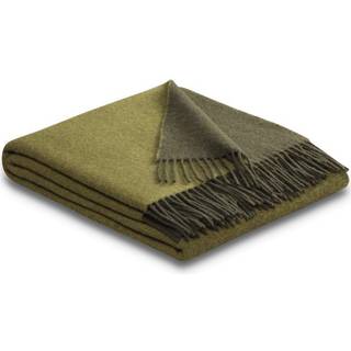 Luksus cashmere plaid fra BIEDERLACK - OLIVE/LODEN