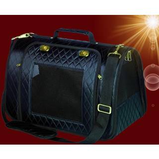 Transporttaske Hund "Kalina", sort 44x25x27 cm