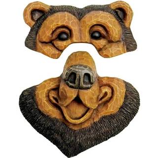 Red Carpet Studios 49015 Outdoor Tree Face Black Bear