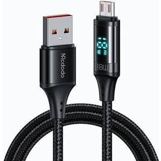 USB-kabel Mcdodo CA-1070, 3A, 1.2m - Sort