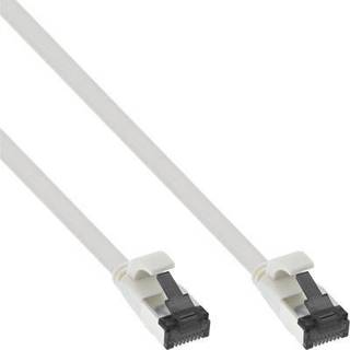 Cat 8.1 U/FTP Netværkskabel - Fladt - Hvid - 1.5 m