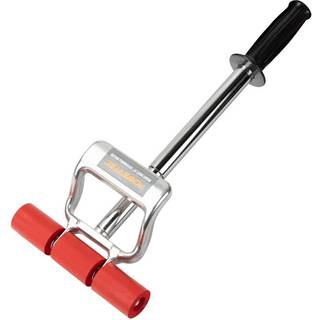 Powertec 71033 Udvidelig v?g og gulvrulle til vinylgulve linoleum t?ppe LVP finer og v?g, der d?kker gulvrullev?rkt?jet med udvidet 17 tommer til