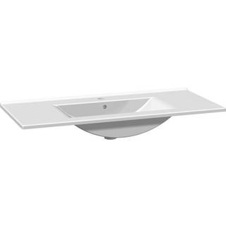 Scanbad Multo+ Amber håndvask 100 cm porcelæn hvid