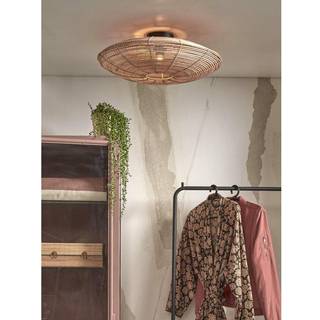 GOOD & MOJO Tanami loftslampe, Ø 55 cm, naturlig