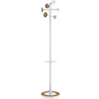 Unilux Bora Bamboo stumtjener i retro design hvid