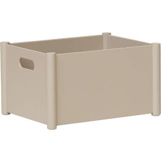 Form & Refine Pillar Storage Box Medium Opbevaringskasse Warm Grey Stained
