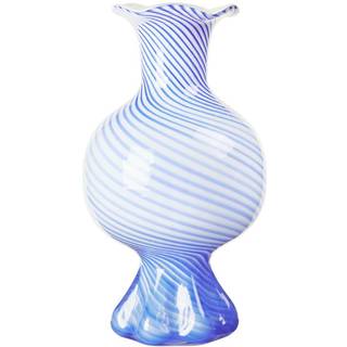 Mella vase 30 cm, intense blue