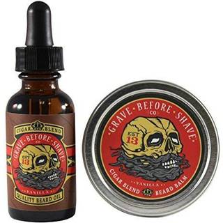 Grav f?r Shave Cigar Blend Beard Pack (Cigar/Vanilla Duft)