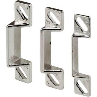 Prime-line K 5148 1-11/16 in. Zink Diecast Konstrueret strejkepladeudvikling til brug med stormdør og skærmdør Låshardware (1 sæt)