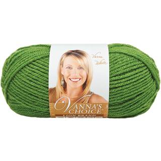 Lion Brand Vanna's Choice 860-172C Kelly Green Indhold:100% akryl Vægt/Indhold:100 g = 170 meter Anbefalede pinde:5.50 mm Strikkefasthed:10 x10 cm = 16 m x 22 p Vask:Maskinvask max 40°C.