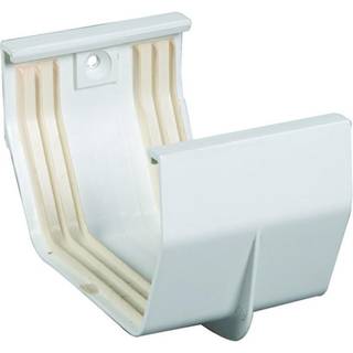 AmeriMax T0505 Gutter Connector Vinyl White